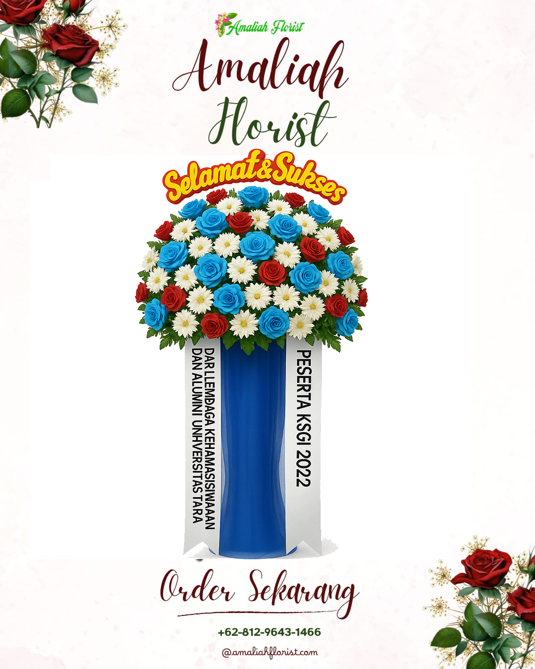 Standing Flowers Greged